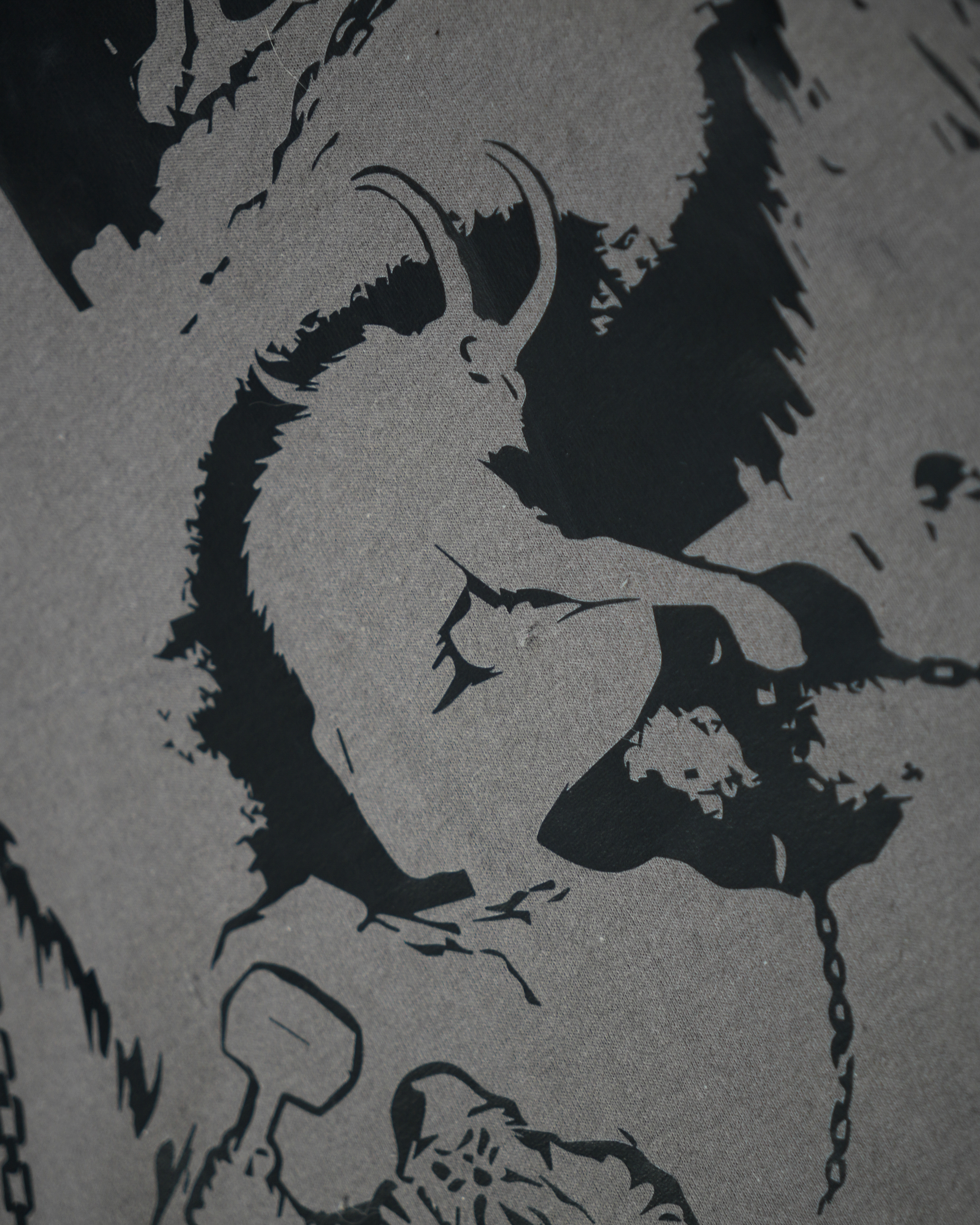 Polera Leyenda de Fenrir GRIS