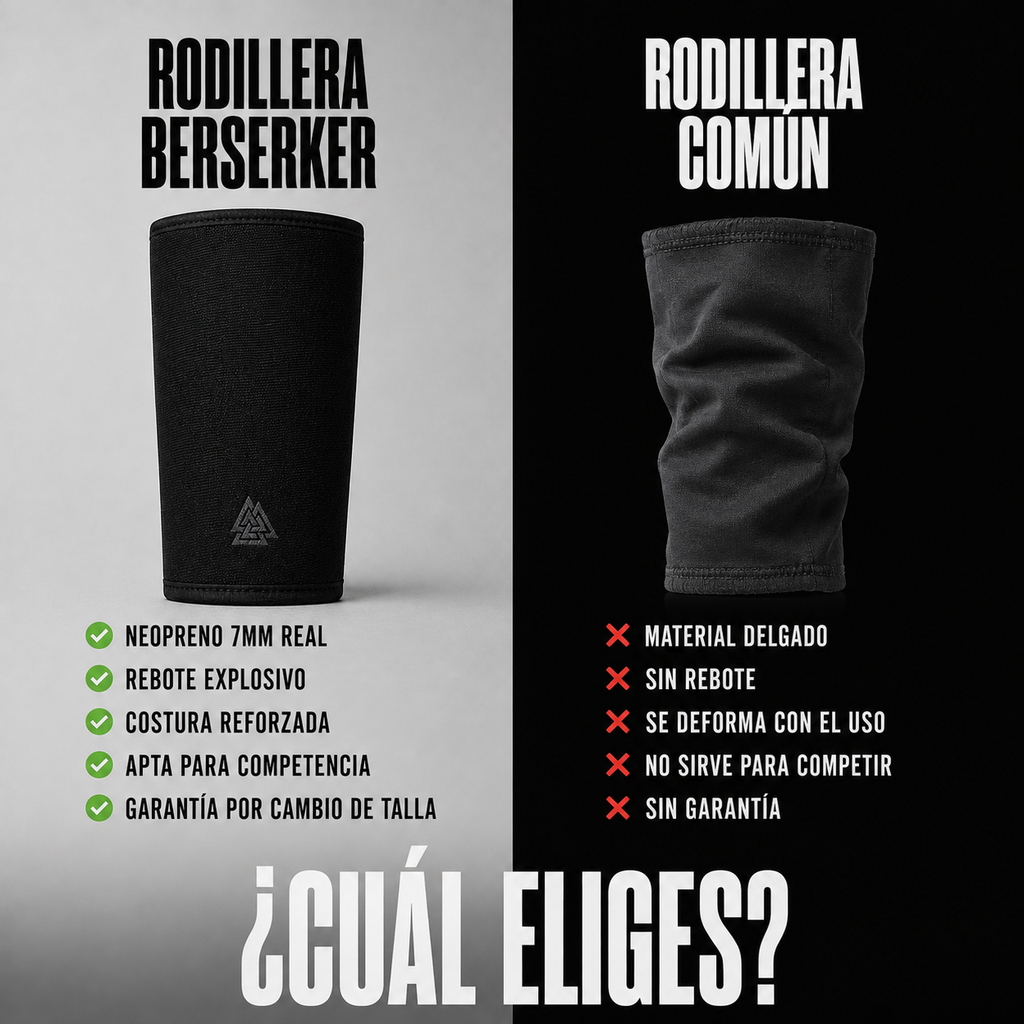 Rodillera Compresiva - Full Black
