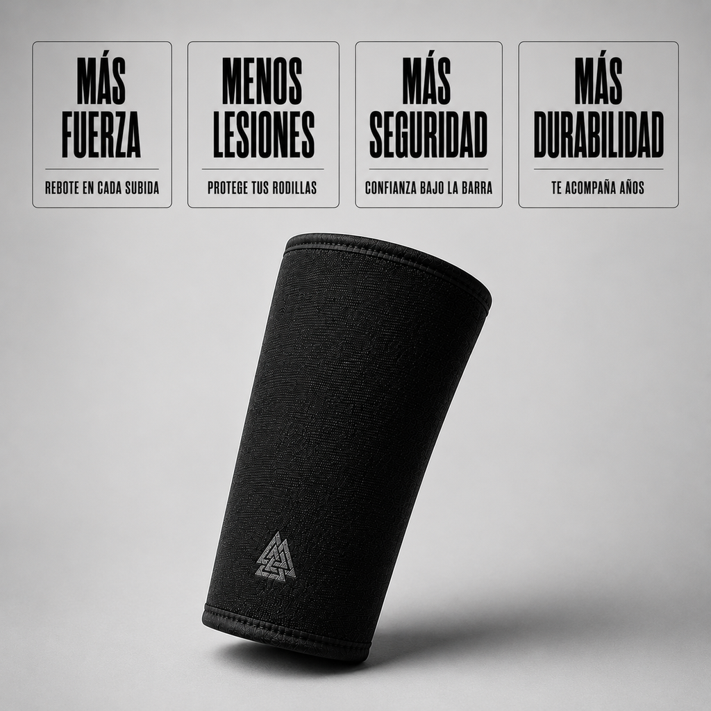 Rodillera Compresiva - Full Black