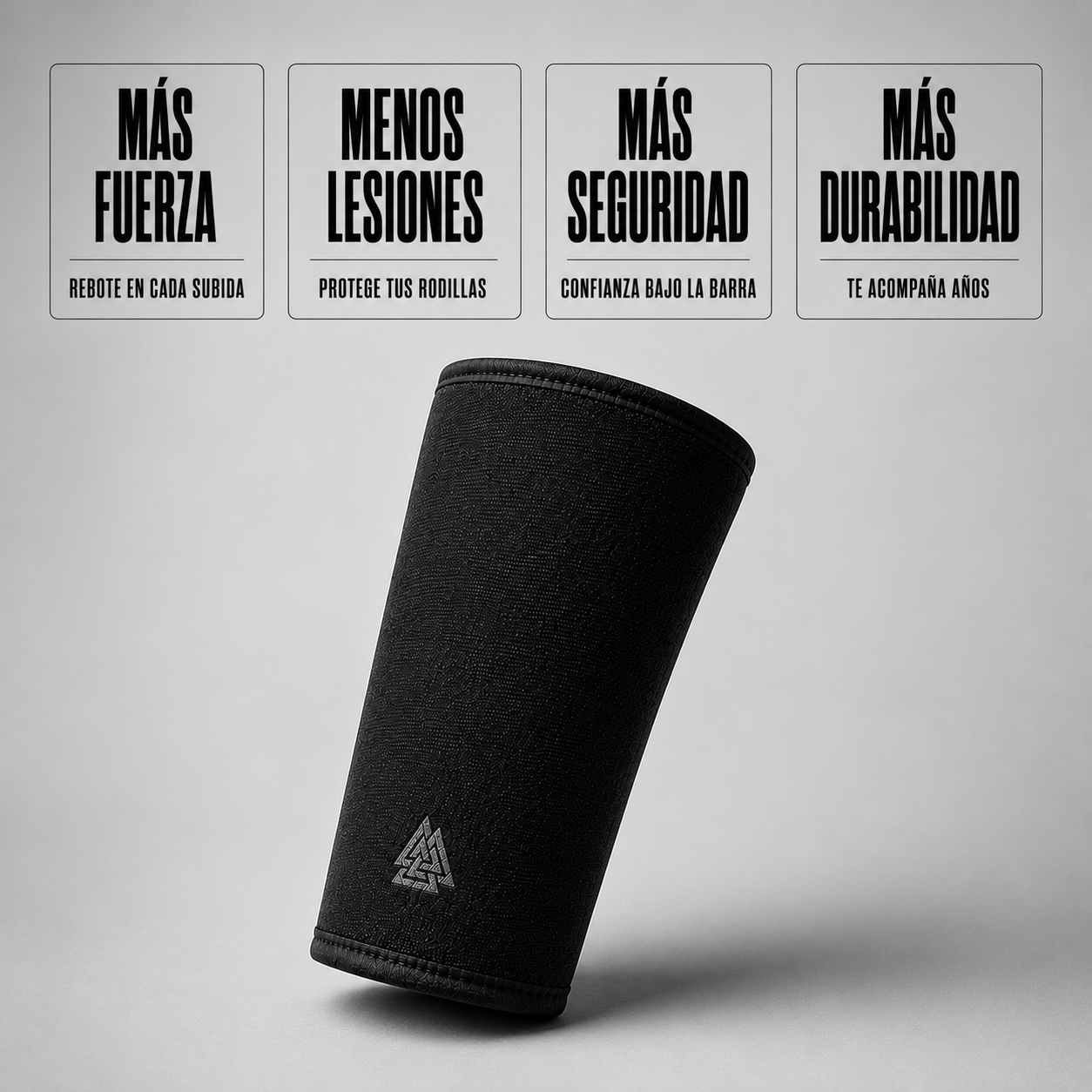 Rodillera Compresiva - Full Black