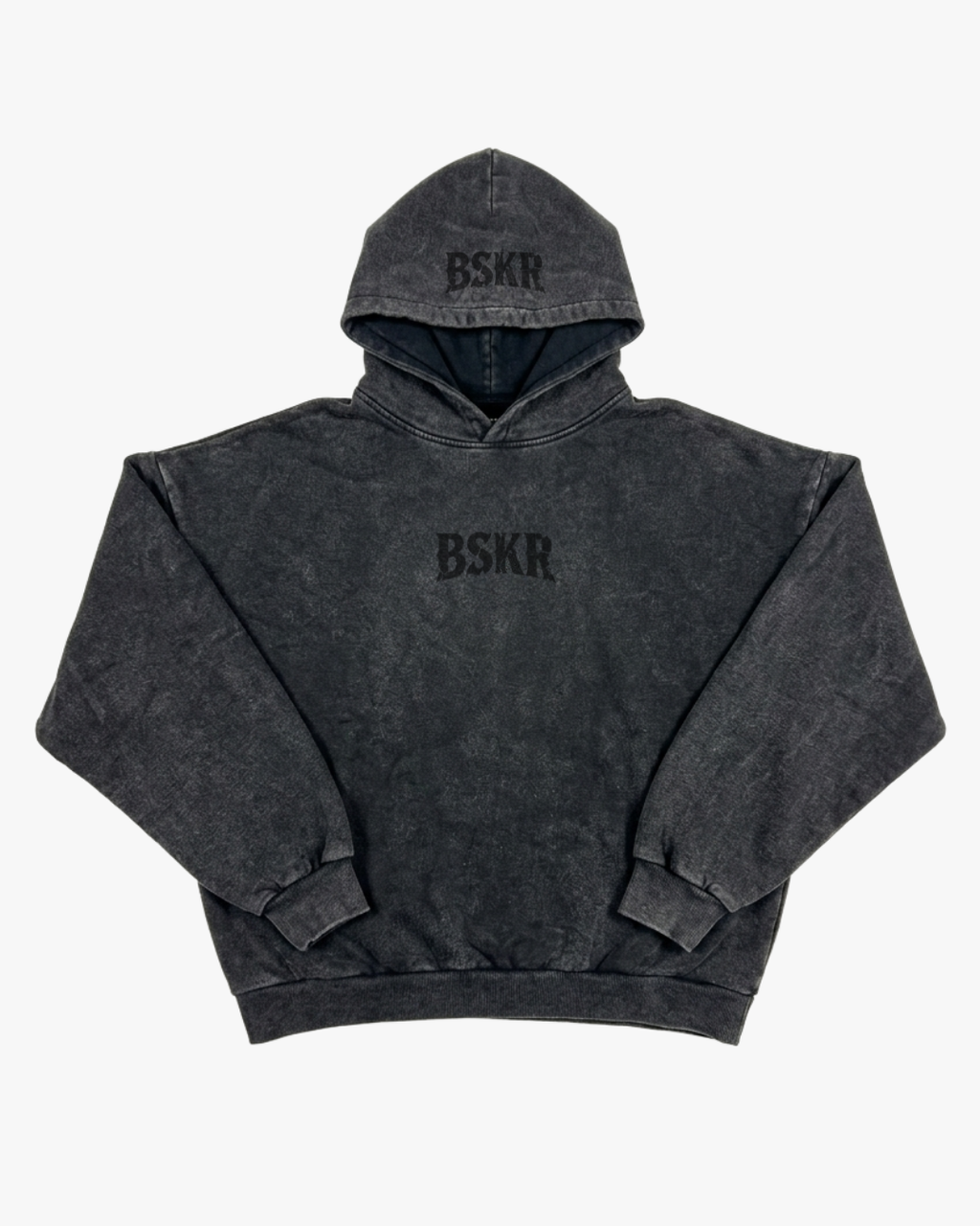 Hoodie Gravillado Boxy Fit- Unisex