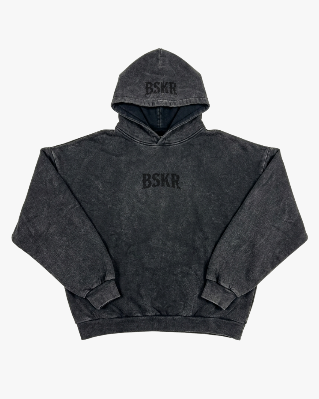 Hoodie Gravillado Boxy Fit- Unisex