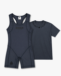 Set de competencia Unisex- GRIS ACERO
