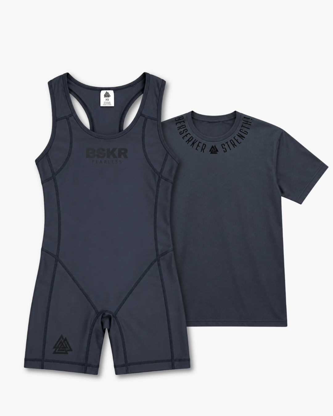 Set de competencia Unisex- GRIS ACERO