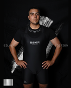 Singlet de Competencia Unisex - Fenrir's Battle Suit - SILVER EDITION