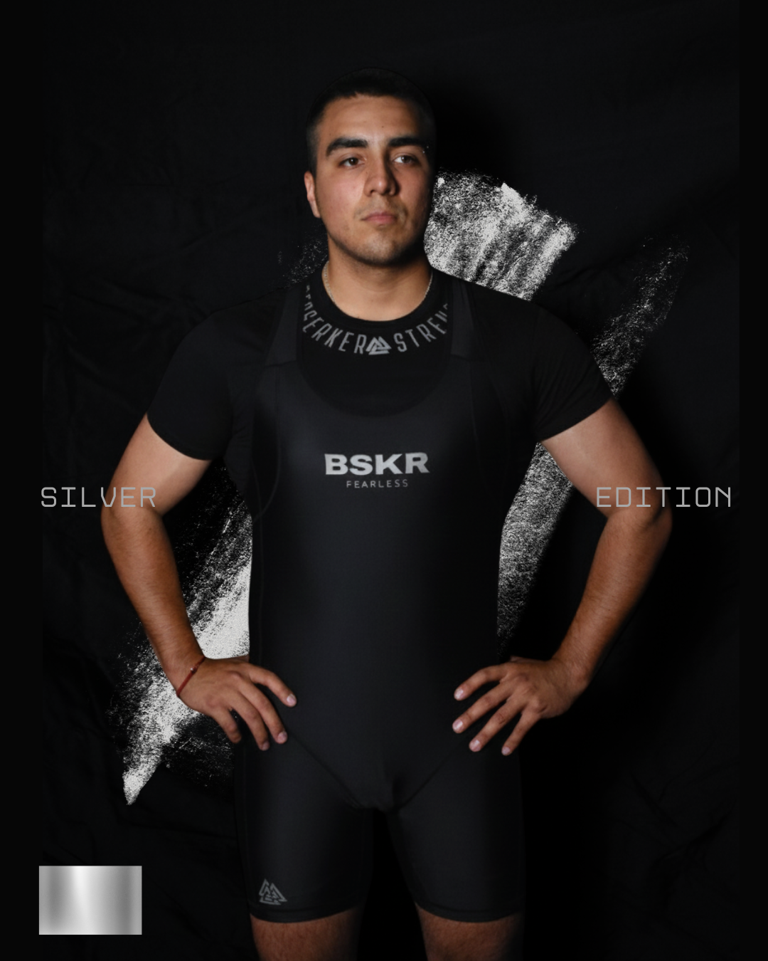 Singlet de Competencia Unisex - Fenrir's Battle Suit - SILVER EDITION