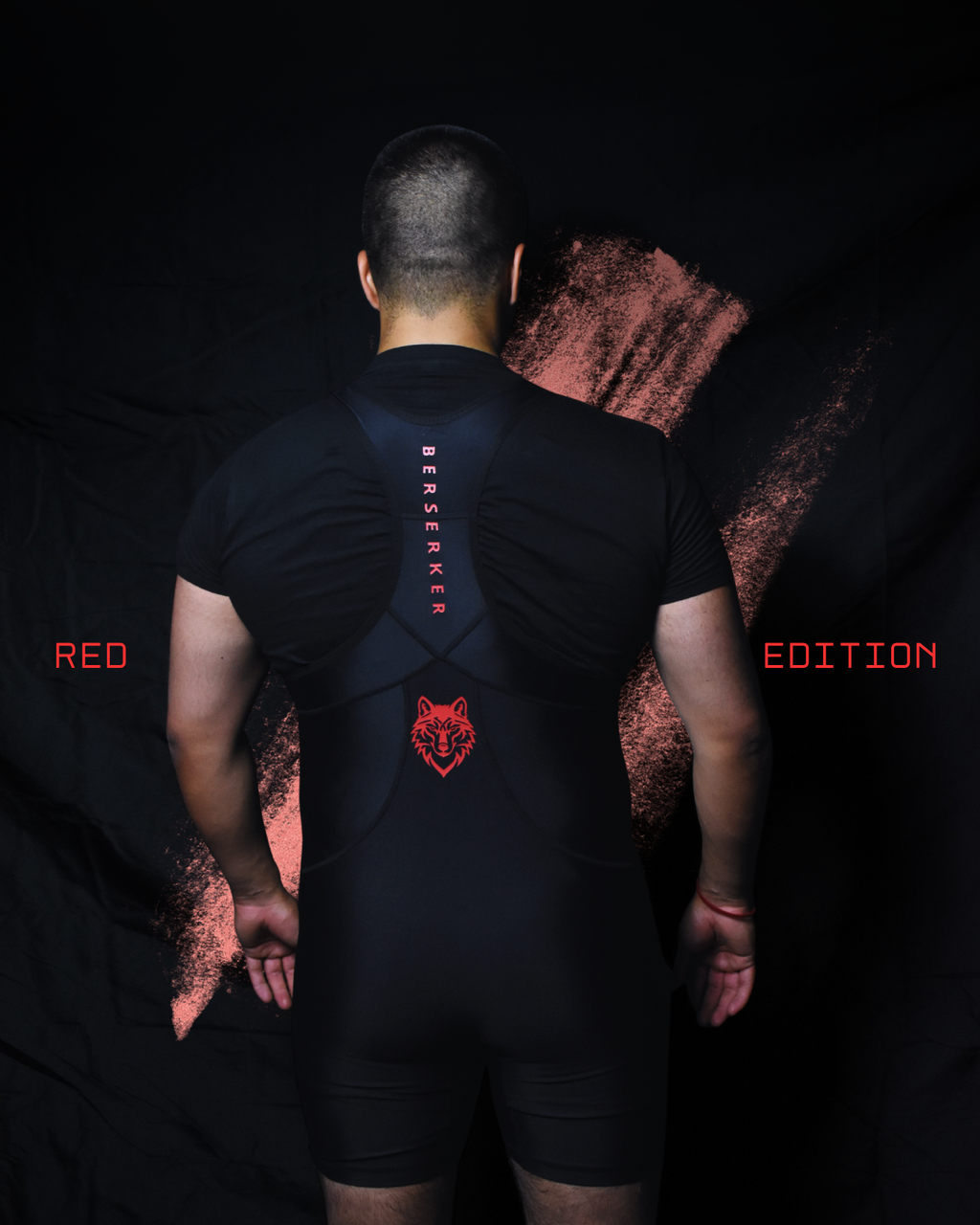 Singlet de Competencia Unisex - Fenrir's Battle Suit - RED EDITION