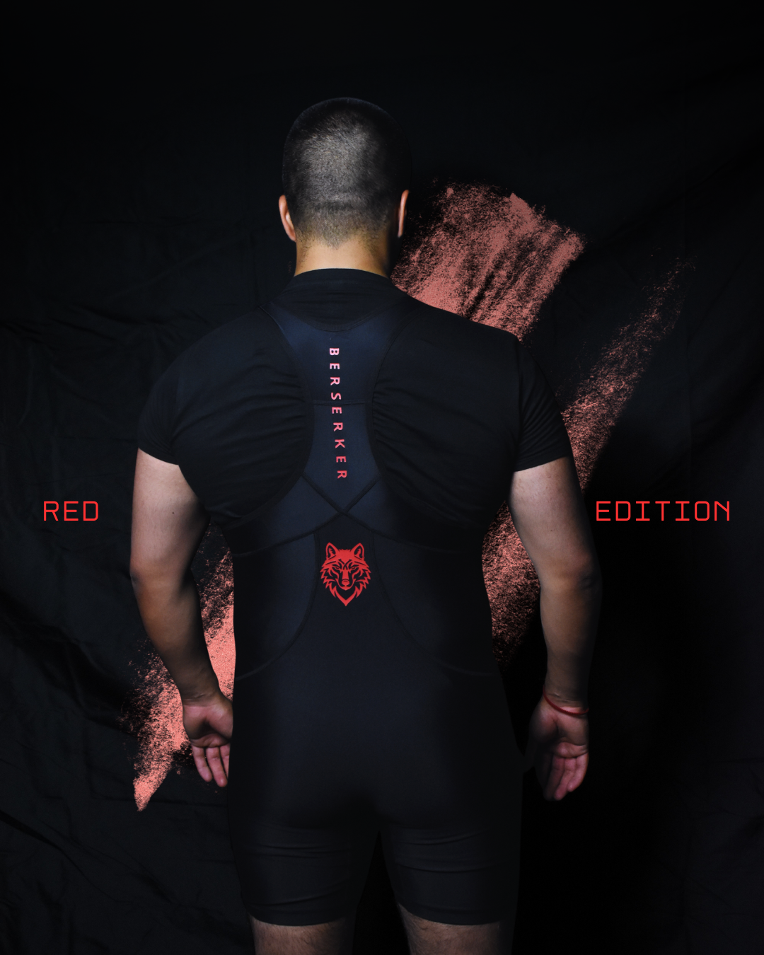 Singlet de Competencia Unisex - Fenrir's Battle Suit - RED EDITION