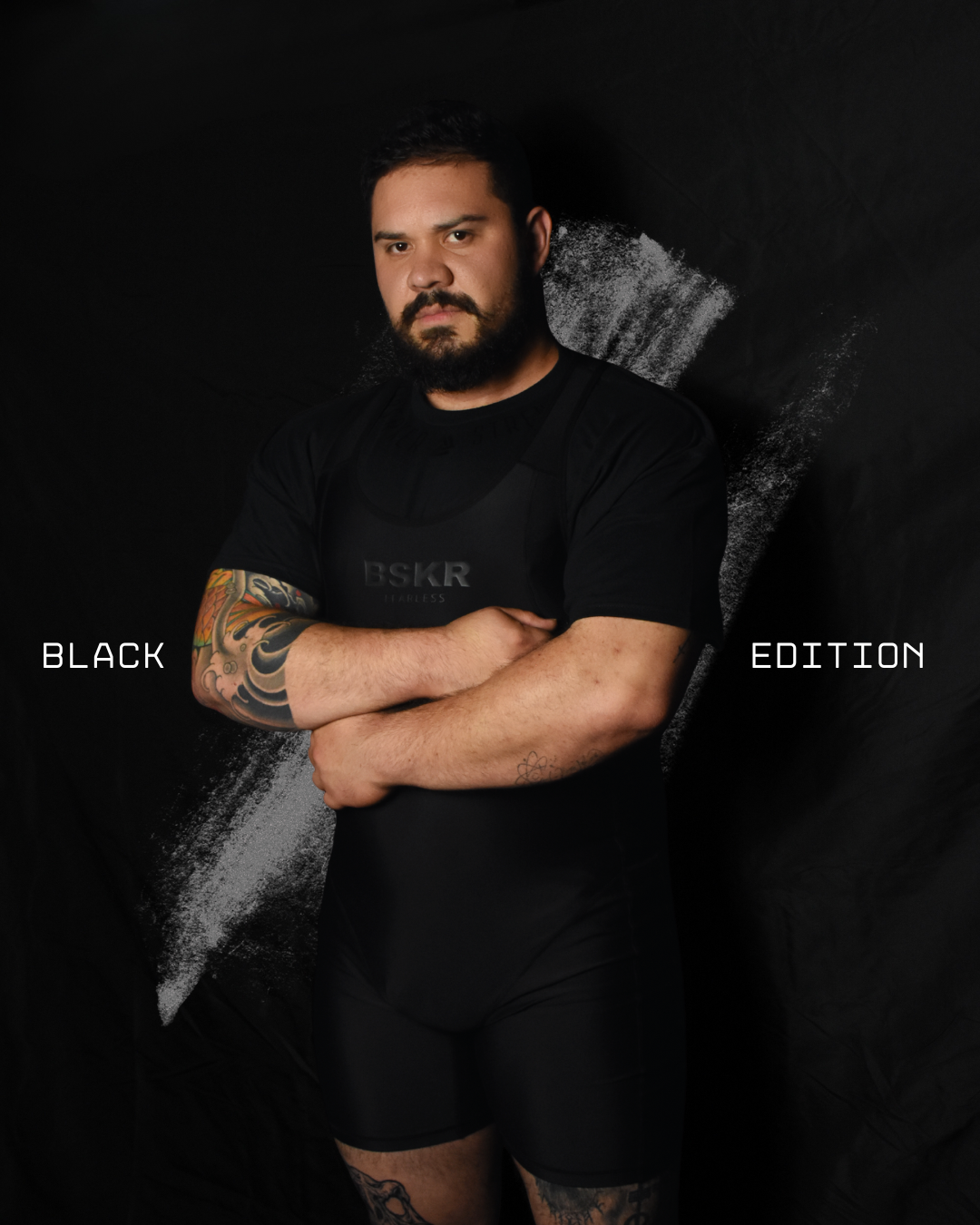 Singlet de Competencia Unisex - Fenrir's Battle Suit - BLACK EDITION