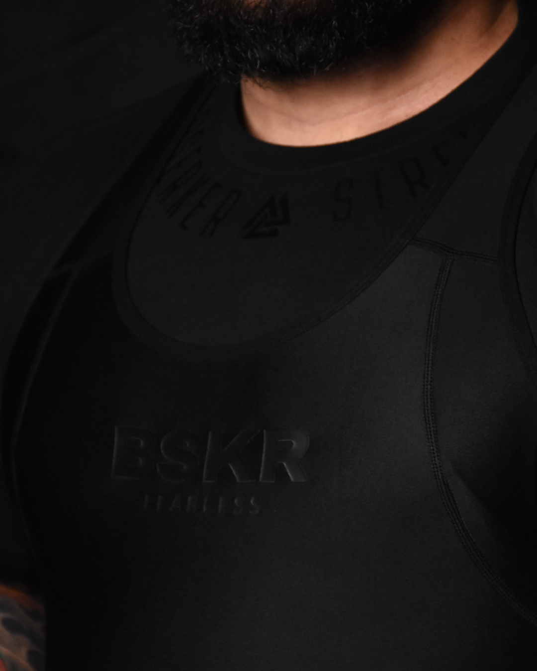 Singlet de Competencia Unisex - Fenrir's Battle Suit - BLACK EDITION