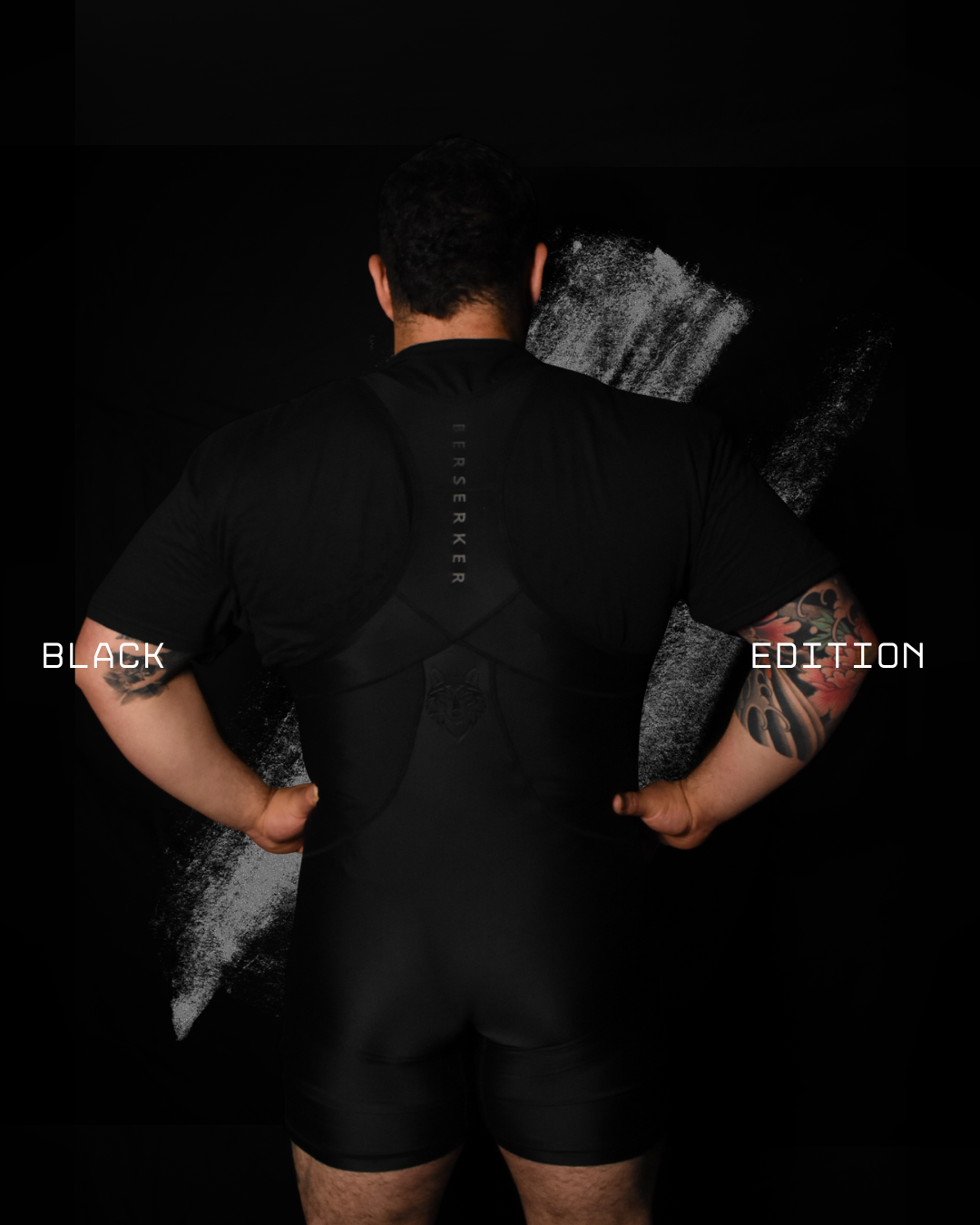 Singlet de Competencia Unisex - Fenrir's Battle Suit - BLACK EDITION