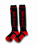 Odin´s Spear Deadlift Socks - RED EDITION