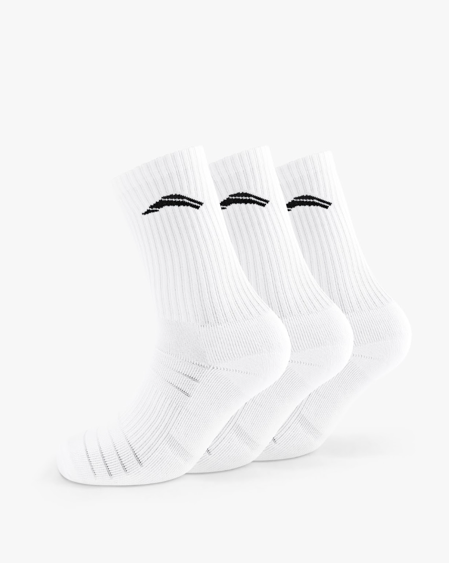 Pack de 3 Crew Socks Blancos - Avancus