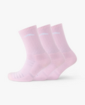 Pack de 3 Crew Socks Rosado - Avancus