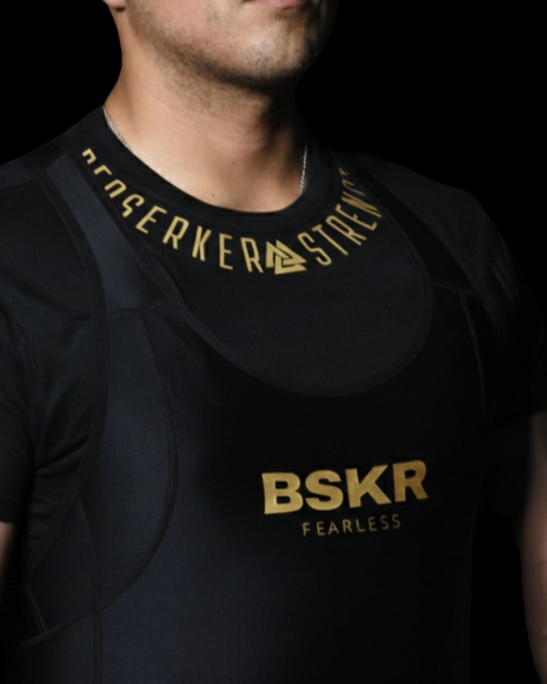 Singlet de Competencia Unisex - Fenrir's Battle Suit - GOLD EDITION