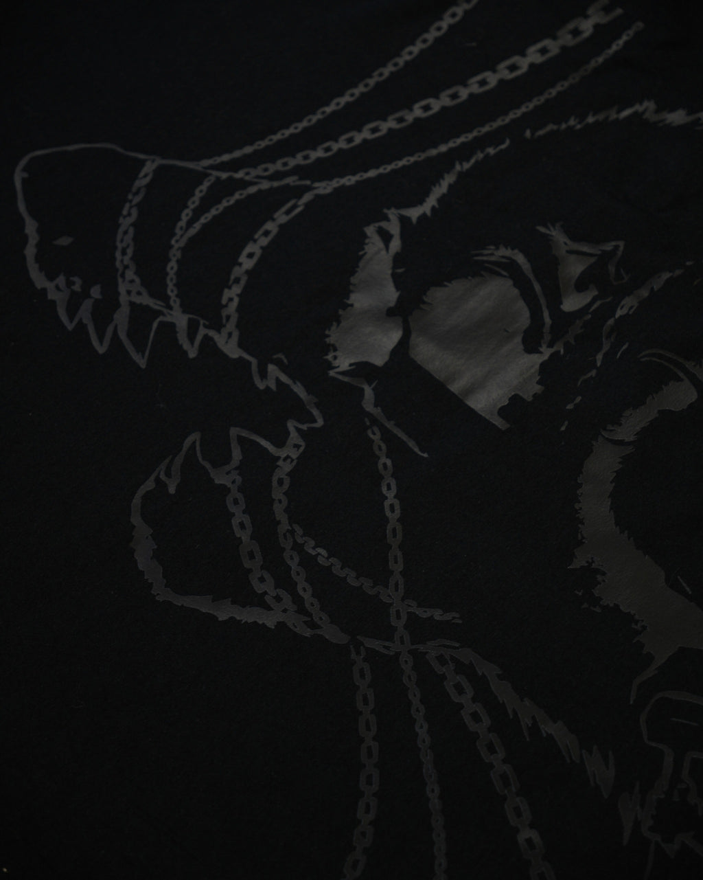 Polera Leyenda de Fenrir NEGRA