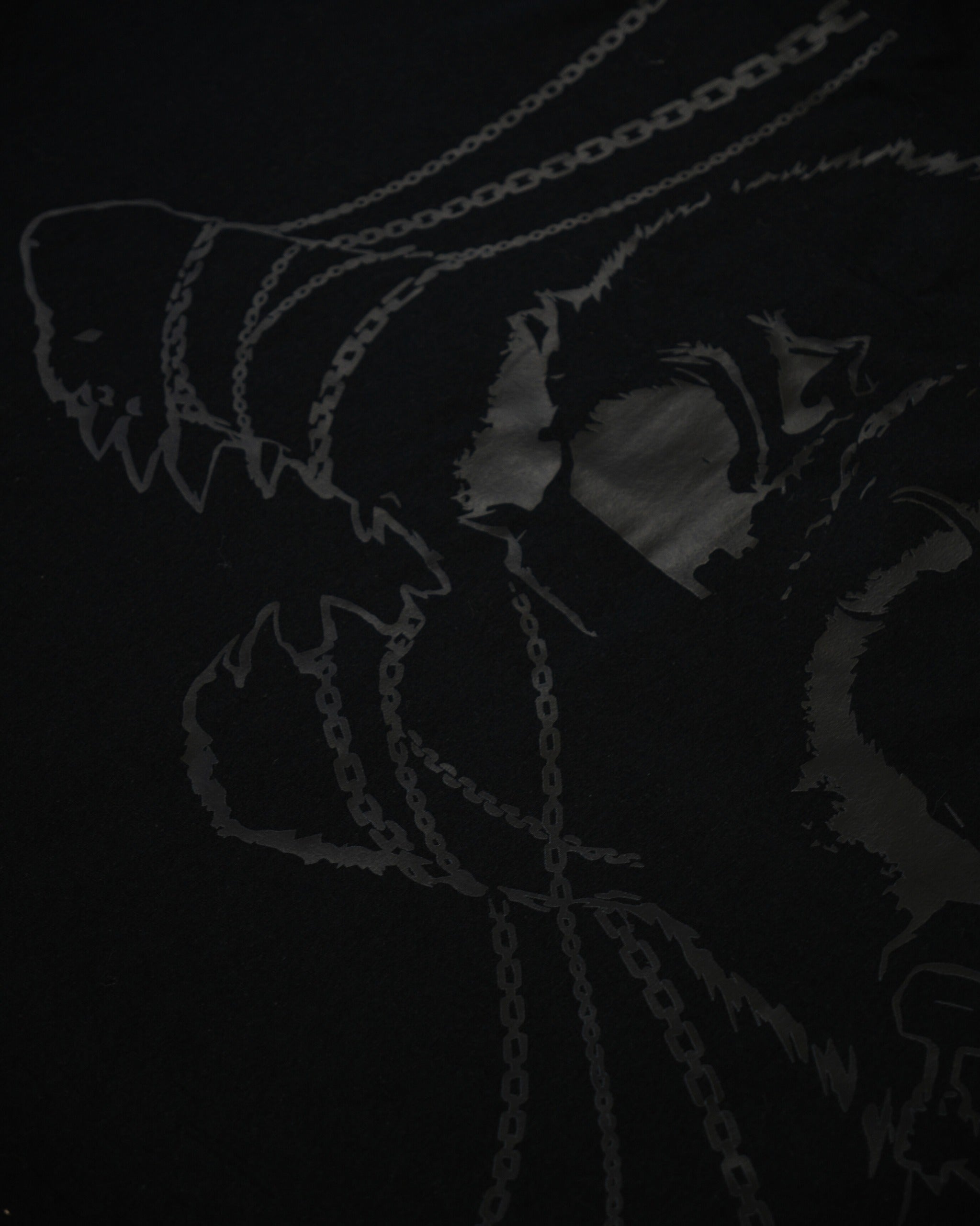 Polera Leyenda de Fenrir NEGRA